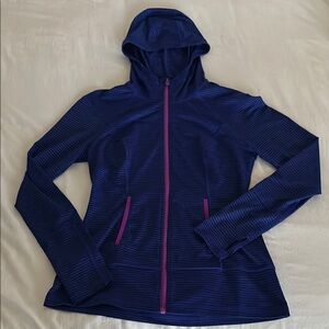 Women's Blue Hooded Jacket